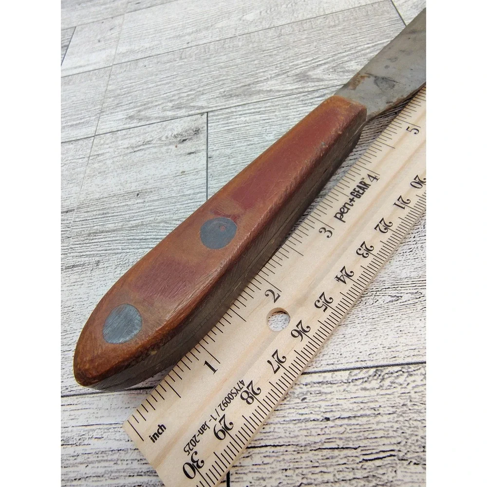 Vintage Wooden Handle Kitchen Knife Rustic‎ Farmhouse Decor Display